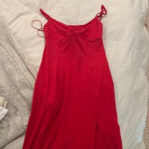 Urban Outfitters Floorlength Red Dress